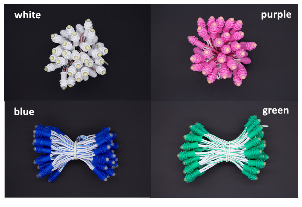 LED ĐÚC F5 ĐẾ 9MM Chống Nước Dùng Quấn Cây - Ảnh 3