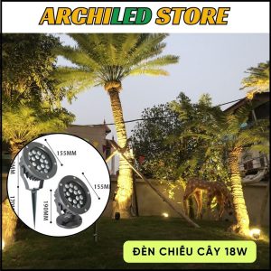 đèn chiếu cây 18W