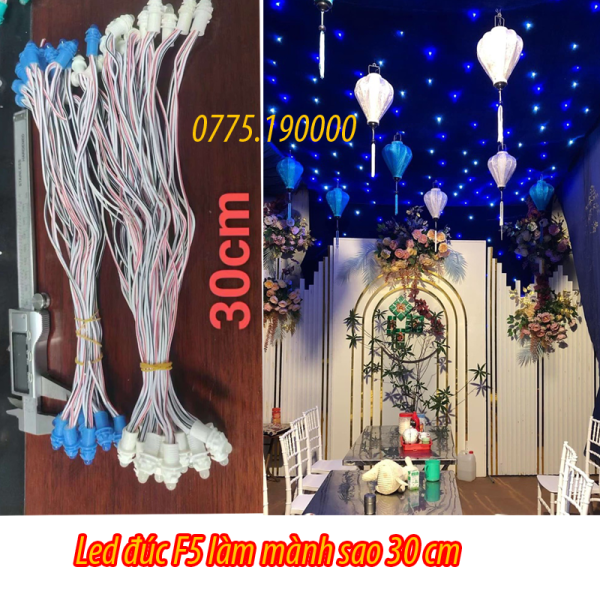 Dây Led làm Mành Sao Đám Cưới chính hãng, giá tốt nhất