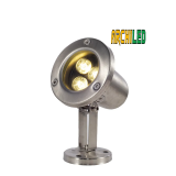 Cấu tạo và ứng dụng của đèn led âm nước hồ cá koi 3w dạng đế